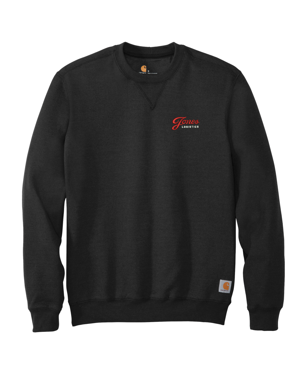 Black discount carhartt crewneck